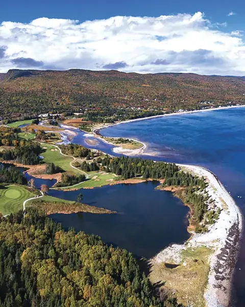 Golf at Highlands Links near Cape Smokey