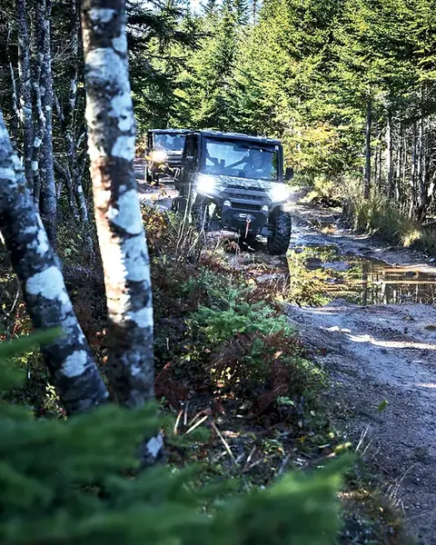 ATV trail riding near Cape Smokey